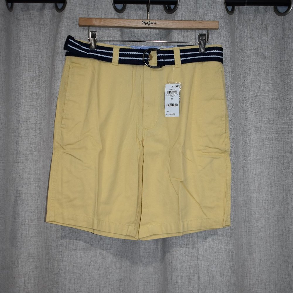 Club Room classic shorts cotton Preppy Coastal Mens Size 30 New